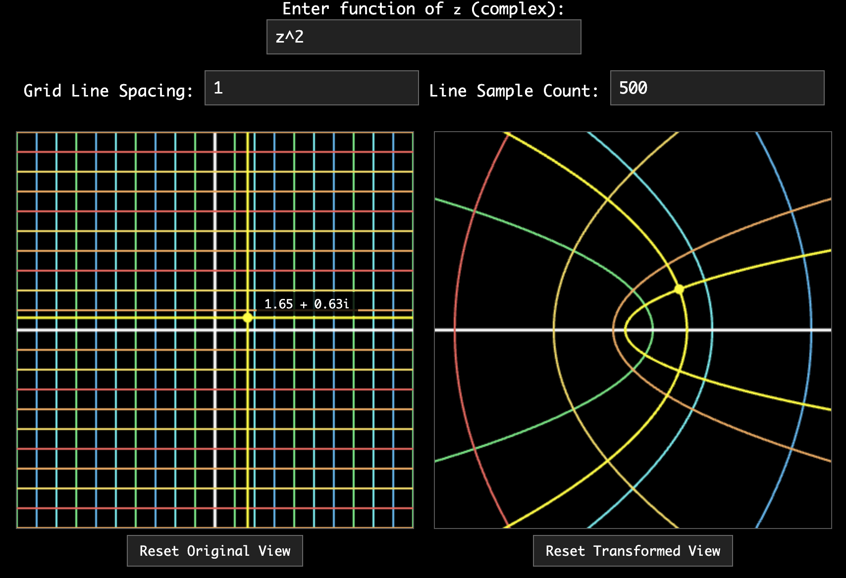 complex grid transformation
